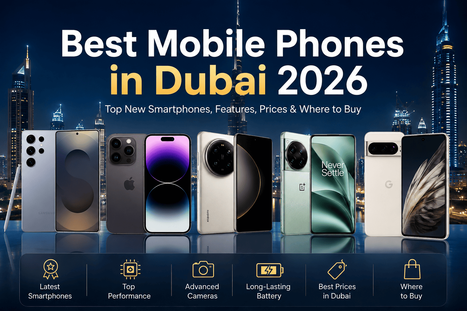 Mobile shop in Dubai