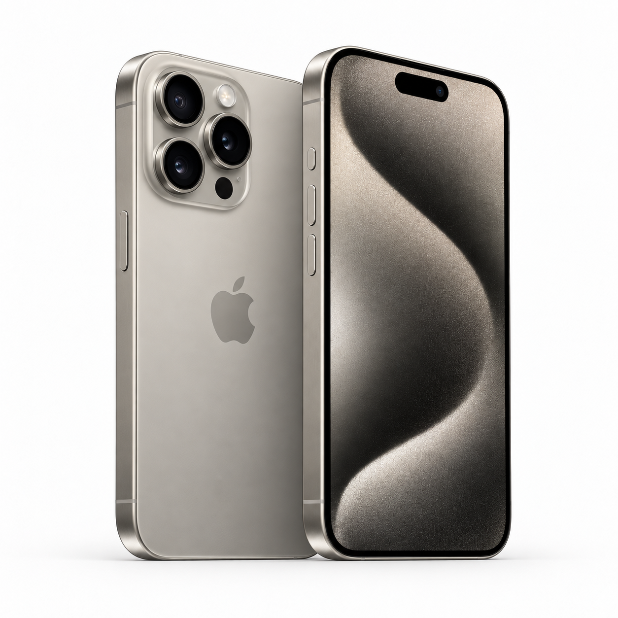 iphone 15 pro Natural titanium Apple iPhone 15 Pro Used | 89–92% Battery | Smart Spot UAE - Image 1